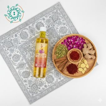 معجون چای زعفرانی دیار - نیم لیتر