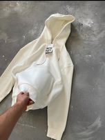 هودی بیسیک سفید برند مچینست