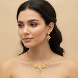 نیم ست طرح طلا باران