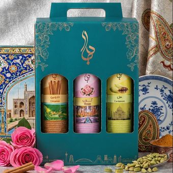 کیف جهانگرد دیار (هل، دارچین، گلاب 40)