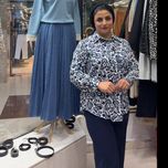 شومیز الیزه طرحدار بتجقه