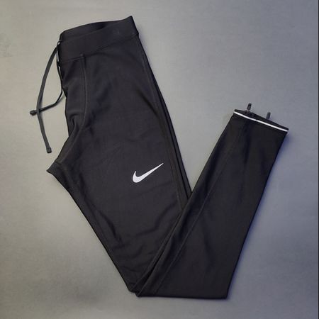 لگ زنانه مشکی نایکی دمپا زیپ