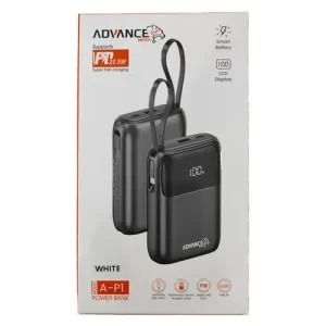 پاوربانک ادونس (advance) مدل A-P1 ظرفیت 20000Mah