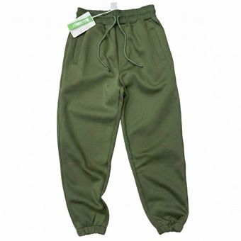 شلوار جاگر دم پاکش مچینست سبز ارتشی