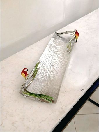 رولت خوری نخل طوطی نقره‌ای