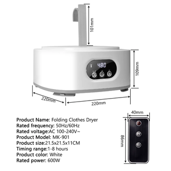 خشک کن لباس قابل حمل generic