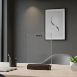 وایت برد پلنر شفاف داچوب مدل TO DO / برنامه ریزی / رومیزی سایز 22x17 سانتی‌متر