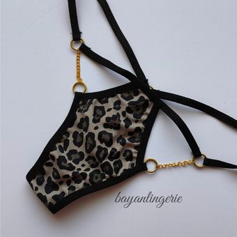 شورت فانتزی پلنگی مدل لامبادا