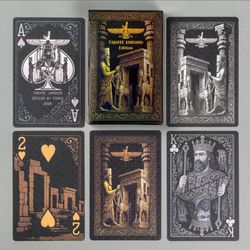 کارت بازی مدل تخت جمشید