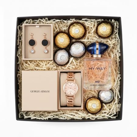 پک کادوی خاص زنانه | ساعت + بدلیجات + ادکلن