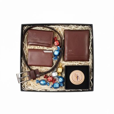 ست چرم مصنوعی + فندک