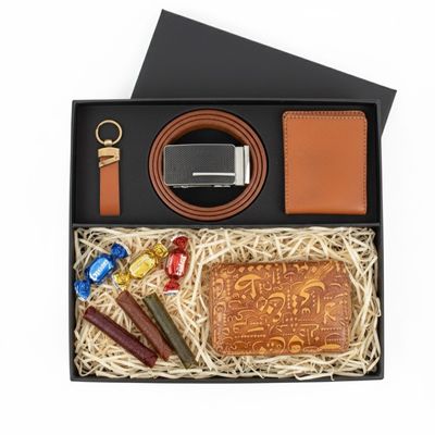 ست چرم طبیعی مردانه | ضمانت 10 ساله