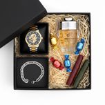 پک هدیه مردانه خاص | ساعت + دستبند + ادکلن