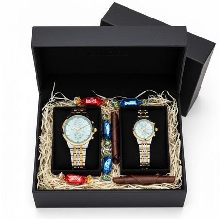 پک هدیه دونفره | ساعت دونفره سیتیزن