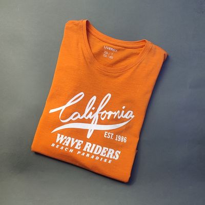 تیشرت livergy نارنجی