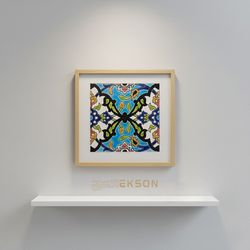 تابلو کاشی اسلیمی