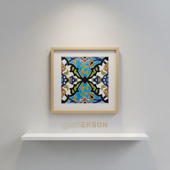 تابلو کاشی اسلیمی