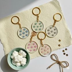 جاکلیدی های رزینی فانتزی طرح ابر