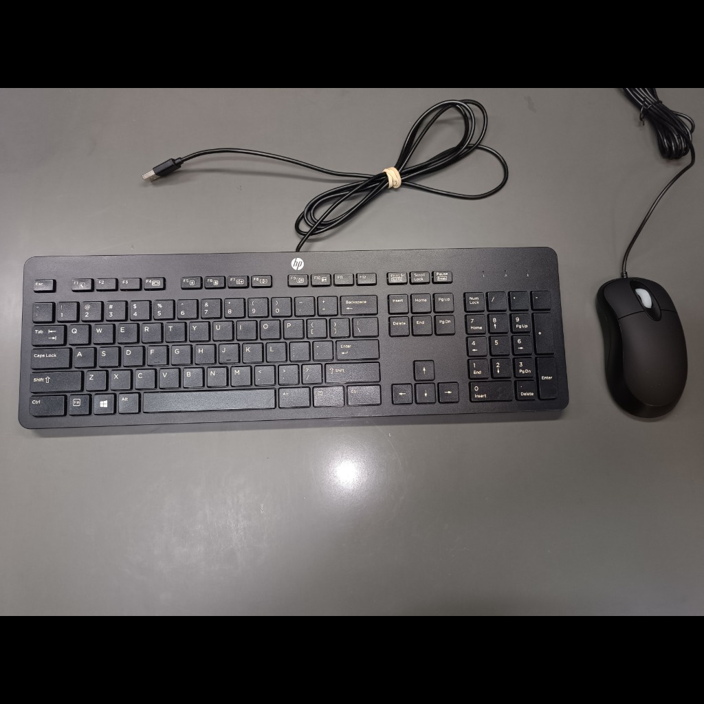 کیبورد سیمی اچ پی HP KU-1469 همراه با موس (استوک)