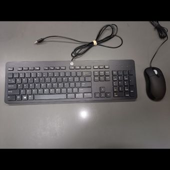 کیبورد سیمی اچ پی HP KU-1469 همراه با موس (استوک)