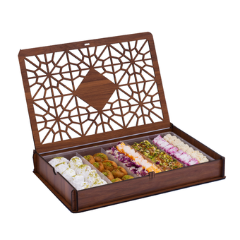 مخلوط چوبی مشبک شیرینی سنتی یزد/850گرم