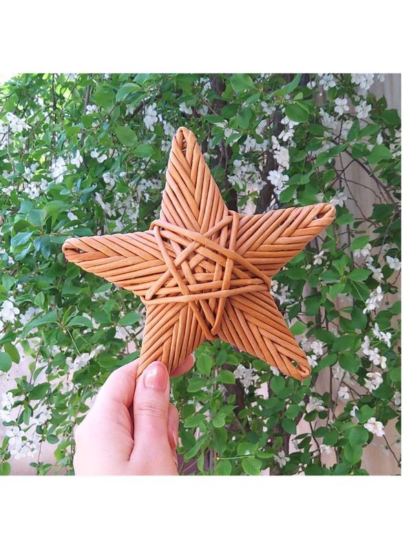 ستاره آویز حصیری استودیو راح