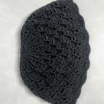 کلاه بافت ذغالی دستبافت