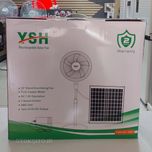 پنکه شارژی ایستاده بزرگ سولار YSH مدل SF-0901 با شارژ خورشیدی
