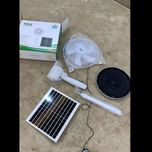 پنکه شارژی ایستاده بزرگ سولار YSH مدل SF-0901 با شارژ خورشیدی