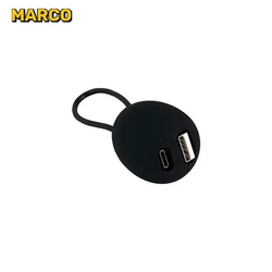 کابل تبدیل USB به USB-C مدل SCO 518 طول 0.1 متر سنکور