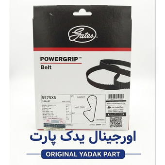 تسمه تایم مناسب پژو 206 تیپ 2 برند پاورگریپ مدل 104