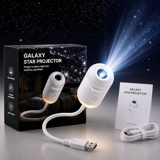 چراغ خواب و پروژکتور کهکشانی 13 دیسک starry sky