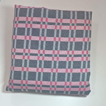 زیرسفره 4خانه ریز طوسی قرمز