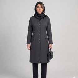 مانتو اداری عاطفه مازراتی ساینا _ 35005