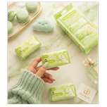 دستمال مرطوب مینی QIAN HUI مدل Mini Wet Wipes دایناسوری سبز