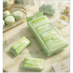 دستمال مرطوب مینی QIAN HUI مدل Mini Wet Wipes دایناسوری سبز