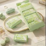 دستمال مرطوب مینی QIAN HUI مدل Mini Wet Wipes دایناسوری سبز