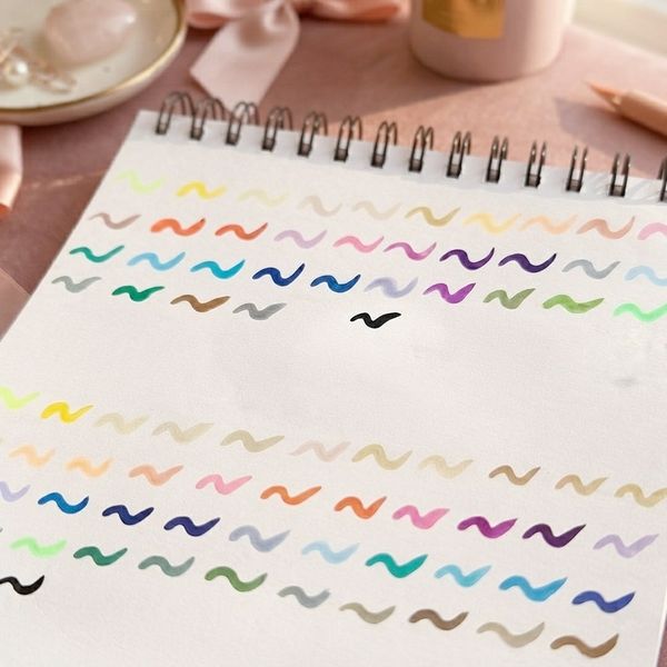 ماژیک براش اکریلیک 60 رنگ فانتزی پاندا | ACRYLIC MARKER
