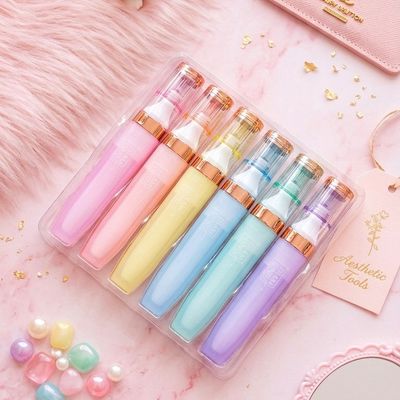 باکس 6 عددی هایلایتر فانتزی برند تاکومی (Takumi Highlighter - No. 217)