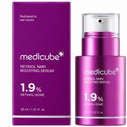 سرم ضد چروک و جوانساز رتینول NMN مدی کیوب 1.9 درصد حجم 30 میل | Medicube Retinol NMN Boosting Serum