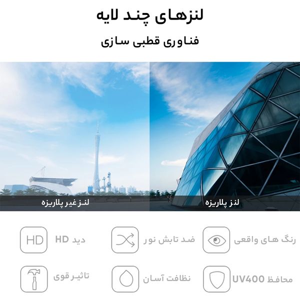 عینک آفتابی آلبرت وگ مدل 6314C99-P101 Avantgarde Visionary