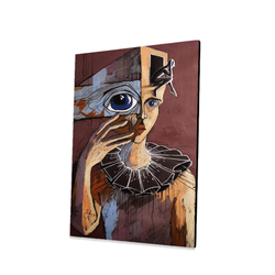 تابلو شاسی نقاشی انتزاعی