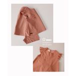 ست تاپ و شورتک ماریا رنگ صورتی