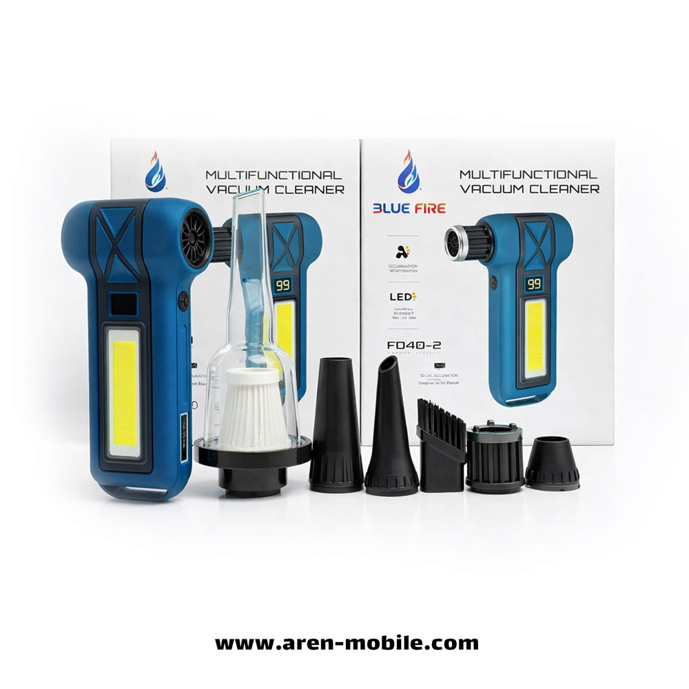 جاروبرقی دستی شارژی چندکاره Blue Fire مدل F8040-2