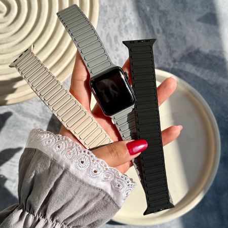 بند اپل واچ سیلیکون لینک مگنتی