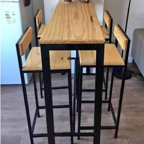 میز و صندلی غذاخوری آشپزخانه مدل نیکل