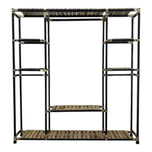 رگال لباس و کمد باز فلز و چوب مدل سازگار