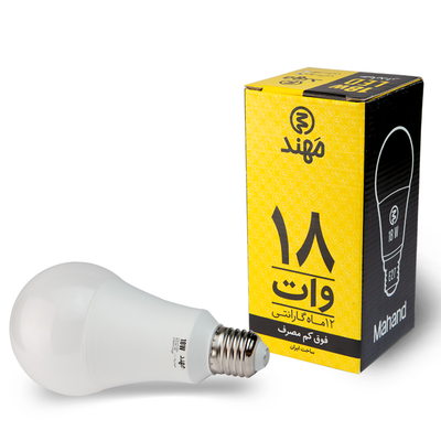 لامپ ال ای دی 18 وات مهند