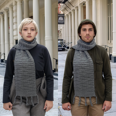 شال گردن دستبافت زنانه و مردانه شاهو کد: 18000