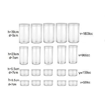 بانکه مدل استوانه ای کد 18000 مجموعه 20 عددی با درب همسان